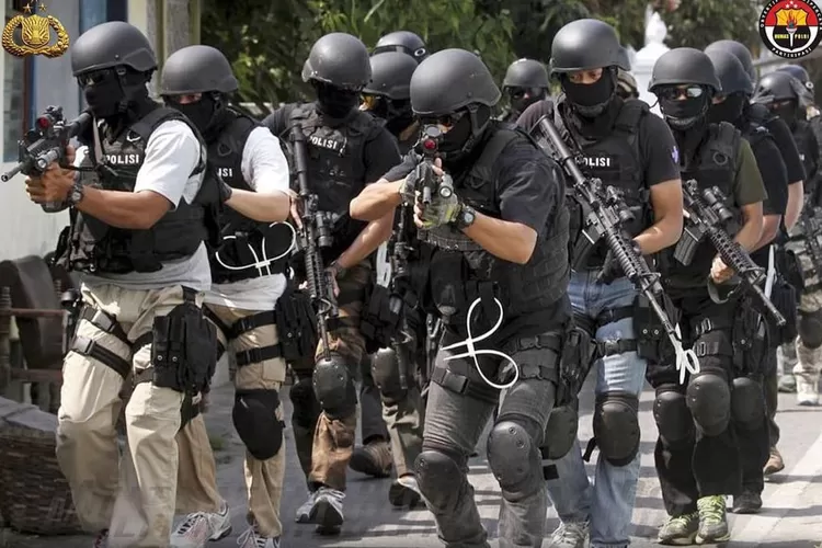 Densus 88 Antiteror amankan terduga teroris sepanjang bulan Desember 2023 (divhumaspolri)