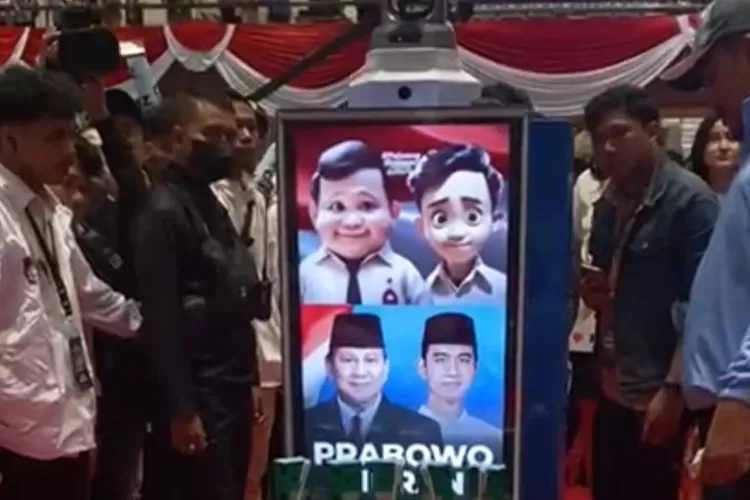 Peragaan Robot Pintar di acara Suara Muda Indonesia (Net / HukamaNews.com)