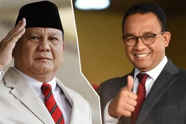 Prabowo Subianto dan Anies Baswedan. Hari ini, Sabtu (10/2) paslon 01 dan 02 melakukan kampanye akbar di Jakarta. Anies MUhaimin di JIS, Prabowo Gibran di GBK.
