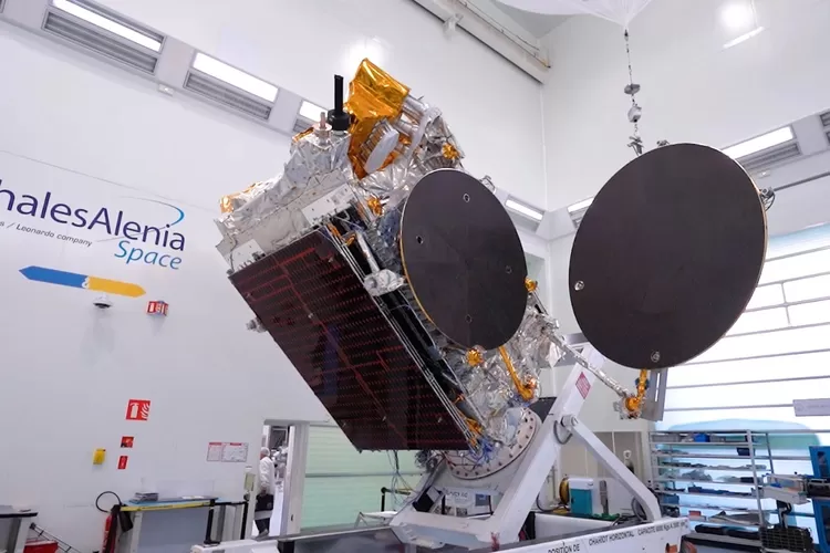 Peluncuran Satelit Merah Putih 2 oleh Telkom Indonesia bersama SpaceX, mendukung pemerataan internet. (PT Telkom Indonesia (Persero) Tbk / HukamaNews.com)