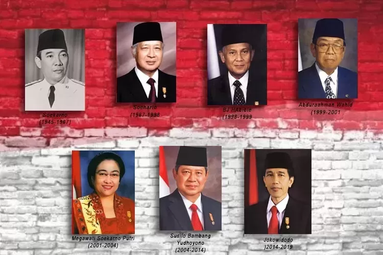 Deretan foto Presiden RI. Pemilihan umum legeslatif 2024 kali ini diramaikan dengan hadirnya anak, cucu, hingga cicit para mantan presiden yang ikut kontestasi. Siapa saja mereka? 