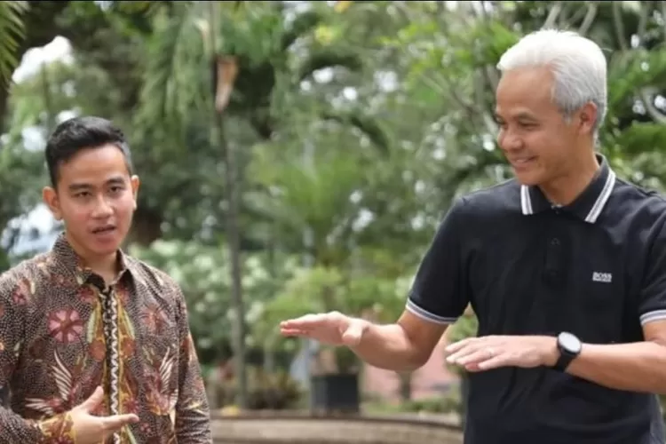 Giibran dan Ganjar. Gibran memberikan komentar menohok tentang gugatan PHPU Ganjar Mahfud terkait perolehan suara 0 di semua daerah untuk kubu 02