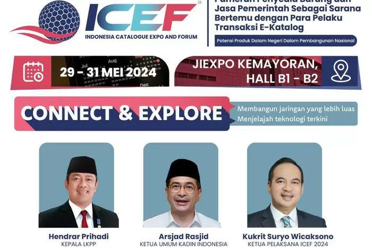 Digelar Akhir Mei, ICEF 2024 Siap Jadi Ajang Belanja Produk Pemerintah (Dok. Promedia / HukamaNews.com)