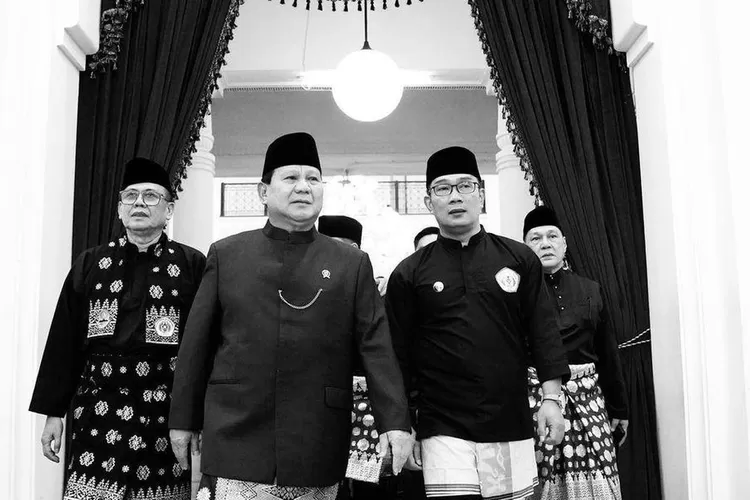 Prabowo dan Ridwan Kamil. Gerindra resmi memberikan rekomendasi kepada Ridwan Kamil untuk meju di Pilkada DKI Jakarta
