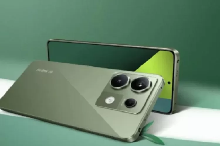 "Intip varian terbaru Redmi Note 13 Pro 5G dalam warna Olive Green yang menawan! Dapatkan performa tinggi dan desain stylish di sini." (Xiaomi / HukamaNews.com)