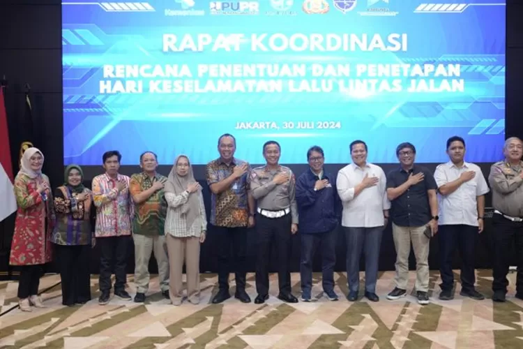 Korlantas Polri dan Jasa Raharja Mengadakan Rakor Penentuan Hari Keselamatan Lalu Lintas (PMJ News / HukamaNews.com)