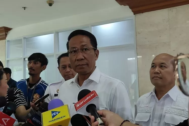 Menkumham Supratman segera sahkan PKPU 8/2024, akomodasi Putusan MK terkait aturan pencalonan kepala daerah dalam Pilkada. (Menkumham / HukamaNews.com)