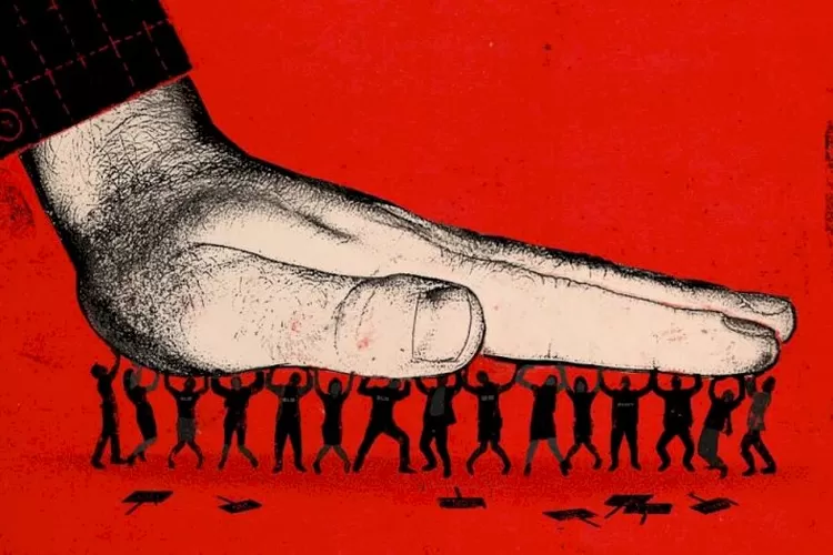 Ilustrasi. Jerat Politik Kekuasaan: Oligarki, Korupsi, dan Mimpi Keadilan yang Sirna