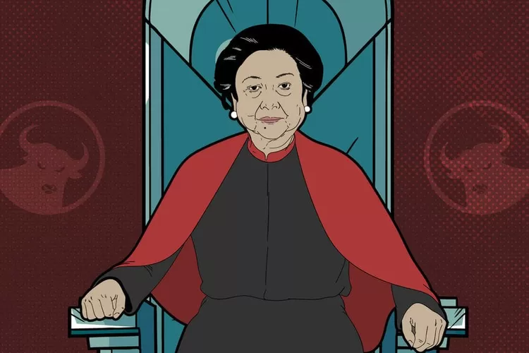 Ilustrasi. Ketua Umum PDIP Megawati Soekarno Putri dianggap sebagai simbol perlawanan wong cilik, sementara sebagian elite partainya larut dalam hedonisme dan terjerat kasus korupsi saat menjabat posisi penting di pemerintahan. 