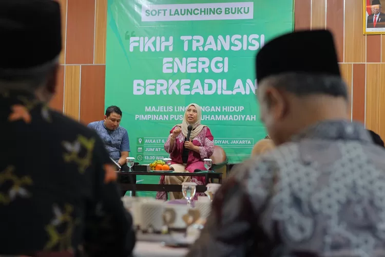 peluncuran buku Fikih Transisi Energi Berkeadilan di kantor PP Muhammadiyah, Jumat 27 September 2024.