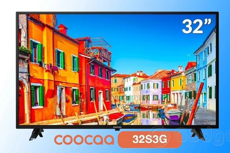 4 TV Android 32 inch terbaik di bawah Rp2 juta, ideal untuk hiburan cerdas di rumah tanpa bikin kantong jebol! (Coocaa 32S3G / HukamaNews.com)
