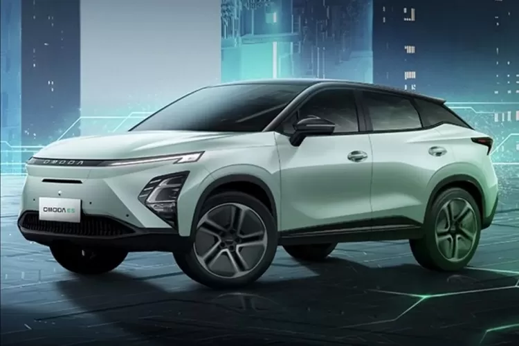 Chery akan luncurkan baterai solid-state 2026, memungkinkan kendaraan listrik menempuh 1.500 km dengan satu pengisian daya! (Mobil listrik Cherry Omoda EV. (Cherry) / HukamaNews.com)
