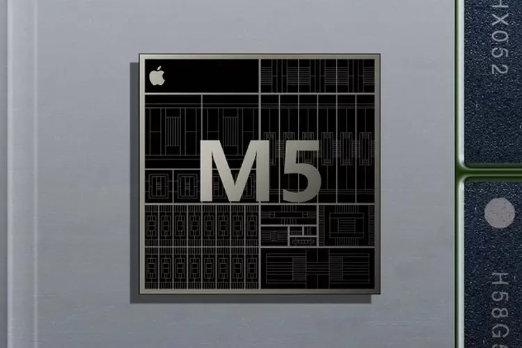 Chip M5 Apple hadir 2025 dengan performa 5% lebih baik &amp; efisiensi daya hingga 10%. Siap jadi standar baru perangkat komputasi! (Jagat Review / HukamaNews.com)