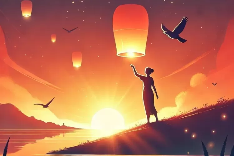 Ilustrasi. Melepaskan, berhenti berharap, dan memaafkan akan membawa kita menuju kedamaian sejati