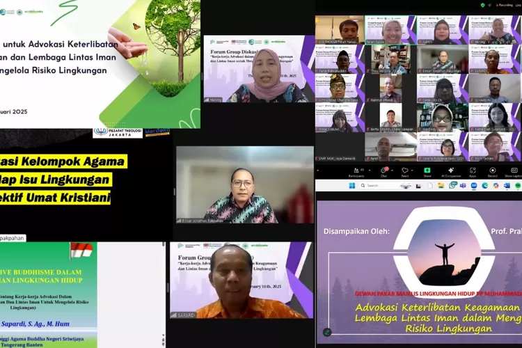 Kolaborasi lintas agama dalam advokasi lingkungan makin kuat! Simak peran komunitas keagamaan dalam menghadapi krisis iklim. (HukamaNews.com)