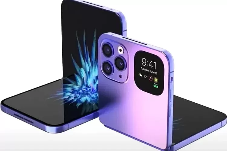 Apple siap luncurkan iPhone lipat 2026! Desain premium, layar bebas lipatan, dan harga fantastis hingga Rp40 juta. Simak detailnya! (HukamaNews.com / Apple)