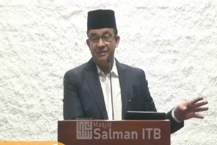 Pidato Anies Baswedan di Masjid Salman ITB menjadi penyemangat generasi muda untuk melek kondisi bangsa saat ini (Ist)