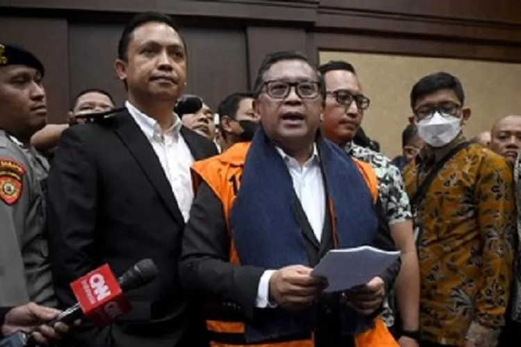 Sidang perdana Hasto Kristiyanto digelar, ia tuding kasusnya kriminalisasi hukum (HUkamaNews.com / )