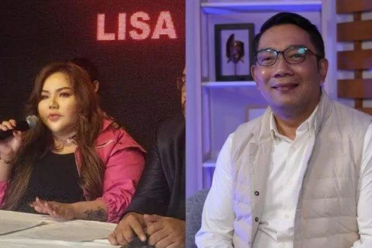 Lisa Mariana dilaporkan Ridwan Kamil ke polisi, terancam 12 tahun penjara akibat tudingan soal anak dan pencemaran nama baik. (HukamaNews.com / Net)