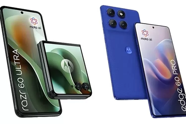 Motorola Razr 60 Ultra dan Edge 60 Pro resmi bocor jelang rilis, ungkap desain premium, fitur canggih, dan harga Eropa. (Ulasbandung.com / Motorola)