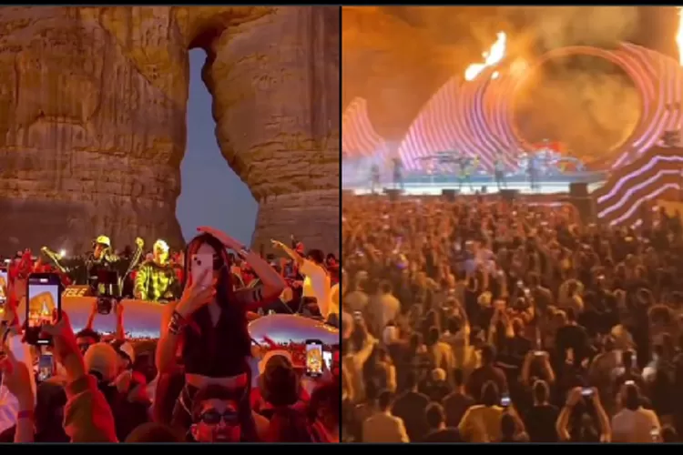 Al Ula tempat di Arab Saudi yang dihindari Nabi Muhammad SAW namun kini malah dijadikan tempat hiburan oleh pemerintah Arab Saudi (X awesome posted) 