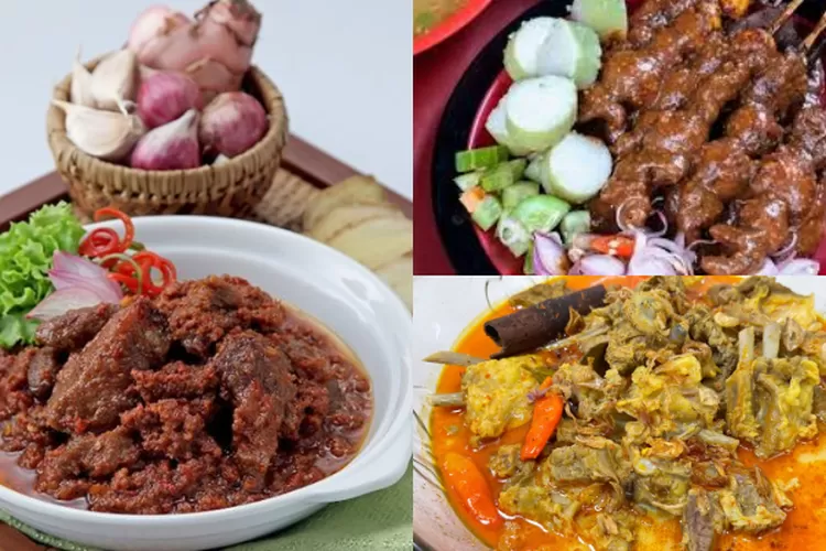 Dari sate hingga rendang, inilah hidangan Idul Adha yang kaya rasa dan sarat nilai tradisi khas Nusantara. (HukamaNews.com / Net)