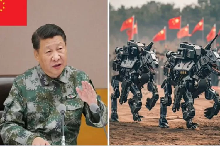 Kemampuan Tiongkok ciptakan robot baik untuk militer maupun bidang lainnya seperti industri perhotelan dll (X ZOYA)