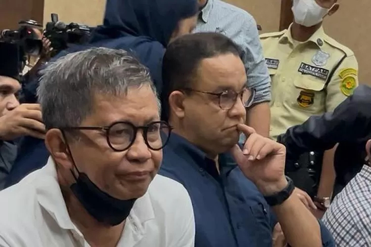 Anies Baswedan kecewa vonis Tom Lembong 4 5 tahun penjara dinilai janggal pertanyakan keadilan hukum bagi rakyat biasa. (HukamaNews.com / Net)