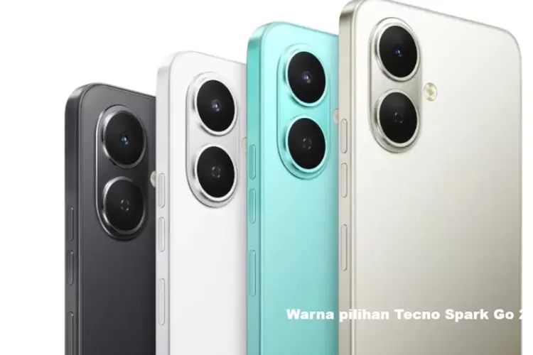 Tecno SPARK GO 2 hadir di Indonesia dengan harga cuma Rp949 ribu, bawa desain stylish dan fitur lengkap untuk pemakaian harian. (HukamaNews.com / Tecno)