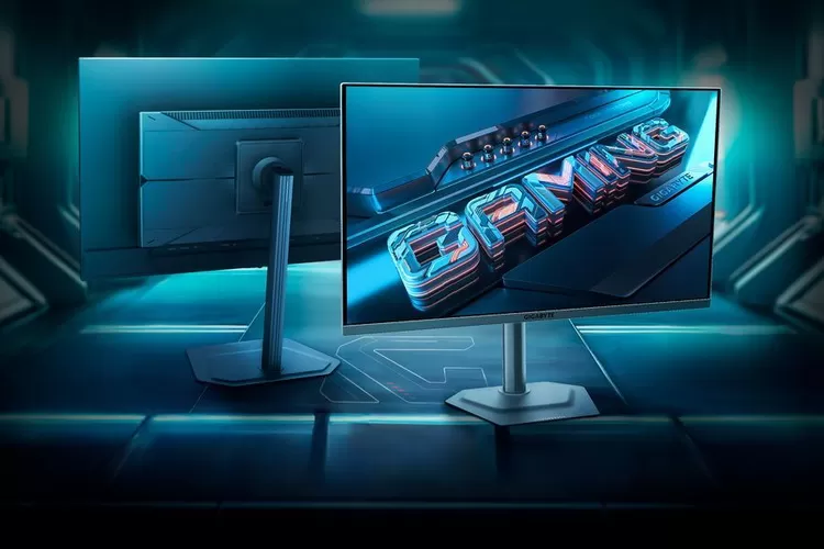 Gigabyte MO27Q2 rilis dengan panel QD-OLED dan fitur khusus gamer FPS, tampil jernih dengan sertifikasi ClearMR 13000. (HukamaNews.com / Gigabyte)
