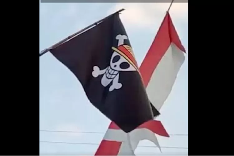 Bendera One Piece marak dikibarkan sebagian warga jelang HUT RI ke-80 (Ist)