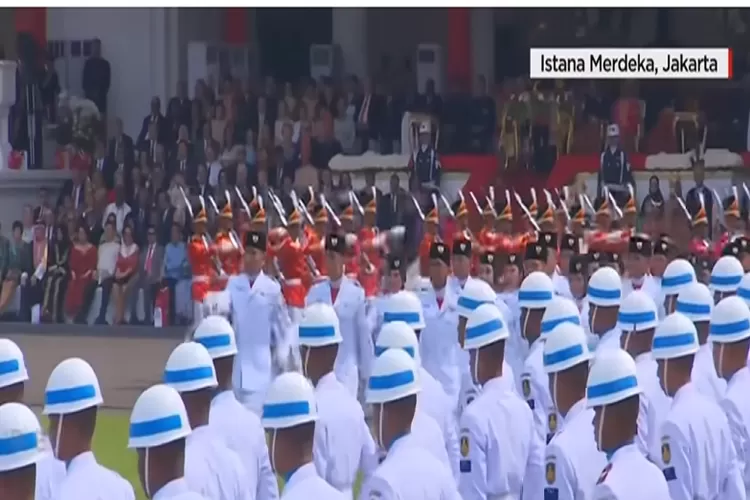 Upacara HUT Kemerdekaan RI di Istana Negara (Ist)