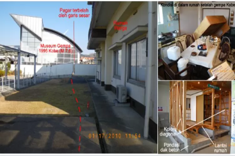 Contoh rumah di Jepang yang tetap utuh meski terjadi gempa (X @EkoYulianto)