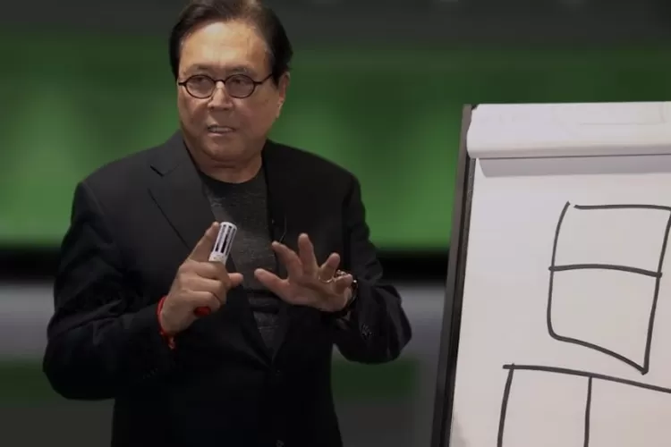 Robert Kiyosaki penulis 'Rich Dad Poor Dad' sebagai salah satu tokoh inspiratif di dunia finansial (HukamaNews.com / X.com @theRealKiyosaki)