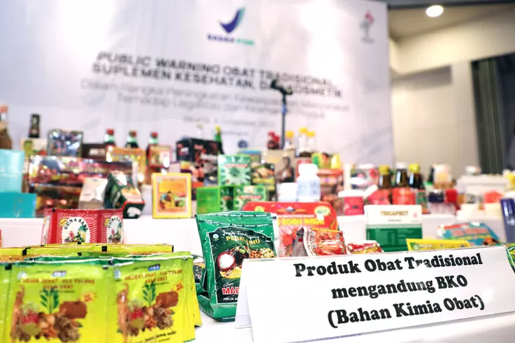 Ilustrasi. BPOM RI rilis 18 produk herbal dan suplemen ilegal mengandung zat berbahaya.
