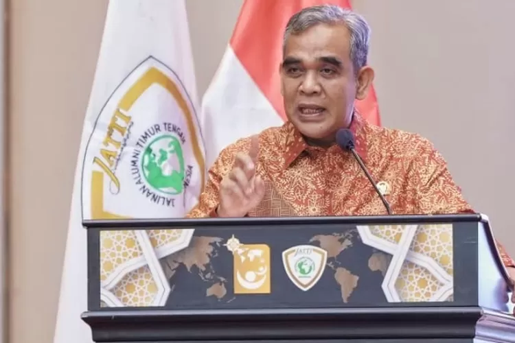Ketua MPR Ahmad Muzani beri pernyataan soal diplomasi Prabowo di Timur Tengah. (HukamaNews.com / Dok. Humas MPR)