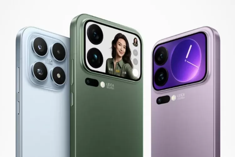 Xiaomi 17 Pro dan 17 Pro Max dengan desain layar sekunder dan baterai jumbo. (HukamaNews.com/ Xiaomi)