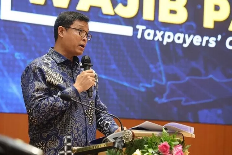 Dirjen Pajak Bimo Wijayanto meluncurkan Piagam Wajib Pajak di Yogyakarta. (HukamaNews.com / Ditjen Pajak)