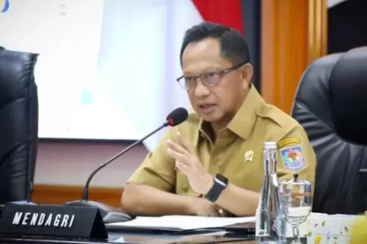 Tito Karnavian ungkap pemborosan anggaran daerah saat konferensi di Jakarta. (HukamaNews.com / Kemendagri)