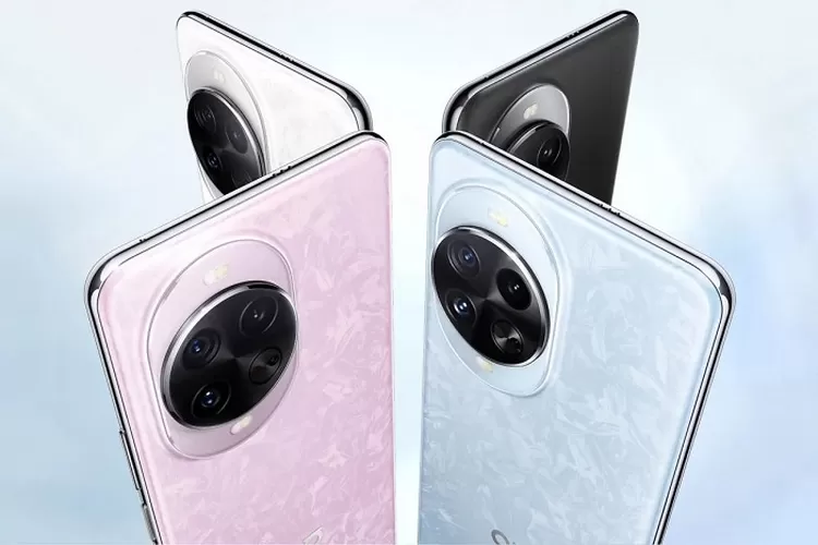 Huawei Nova 14 Lite tampil elegan dengan desain premium dan tiga pilihan warna stylish. (HukamaNews.com / Huawei)
