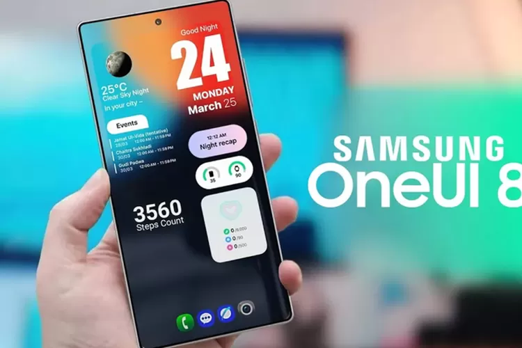 Tampilan One UI 8 di Samsung Galaxy S21 FE (HukamaNews.com / samsung)