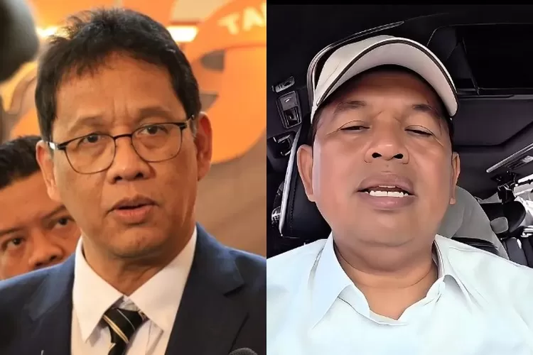 Purbaya Yudhi Sadewa dan Dedi Mulyadi berseteru soal dana APBD Jabar viral di media sosial. (HukamaNews.com / Kolase Instagram.com / @purbayayudhi_official -&nbsp;@dedimulyadi71)