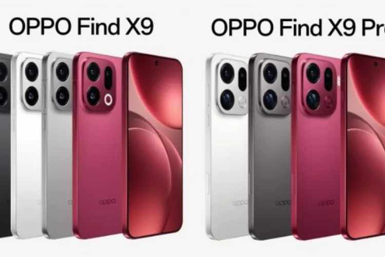 Oppo Find X9 dan Find X9 Pro tampil elegan dengan kamera Hasselblad dan desain premium. (HukamaNews.com / Oppo)