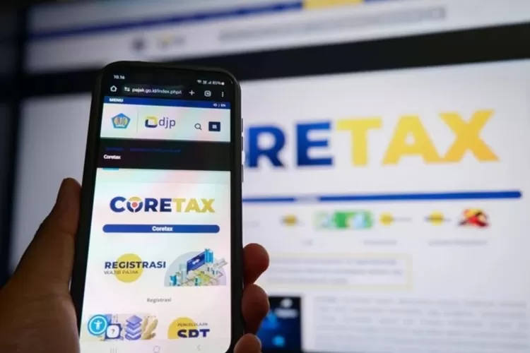 Ilustrasi aplikasi Coretax. DPR meminta audit total proyek aplikasi perpajakan Coretax di era Menkeu Sri Mulyani.