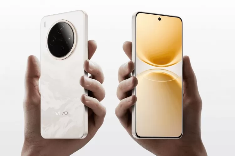 Tampilan vivo Y500 Pro dengan desain premium dan kamera 200MP. (HukamaNews.com / GSM Arena)