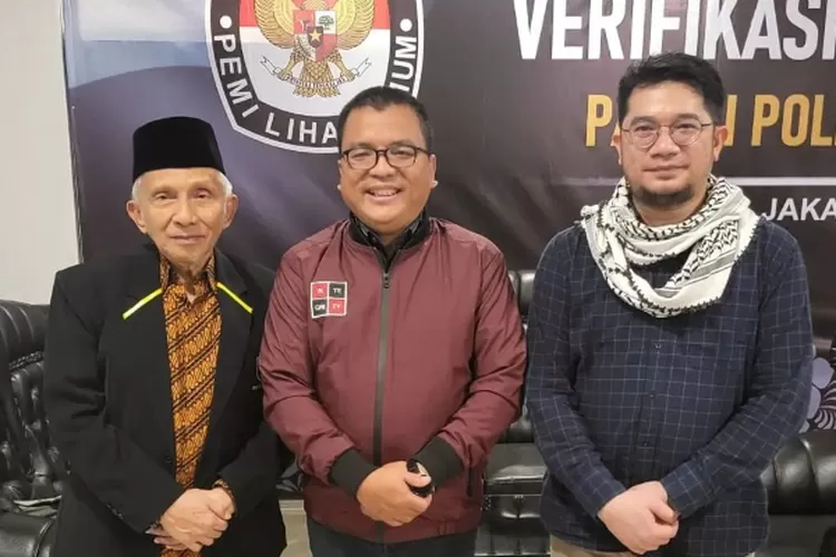 Kader Partai Ummat menggugat Amien Rais dan Ridho Rahmadi di PN Jakarta Selatan. (HukamaNews.com / Net)