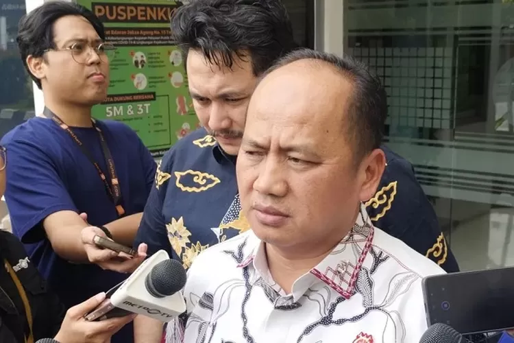 Konferensi pers Kejagung tentang kasus korupsi pajak 2016&ndash;2020. (HukamaNews.com / Antara)