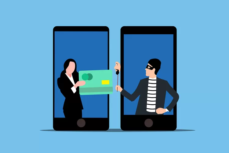 Ilustrasi penipuan AI menggunakan suara, video, dan dokumen palsu. (HukamaNews.com / Pixabay - Mohamed Hassan )