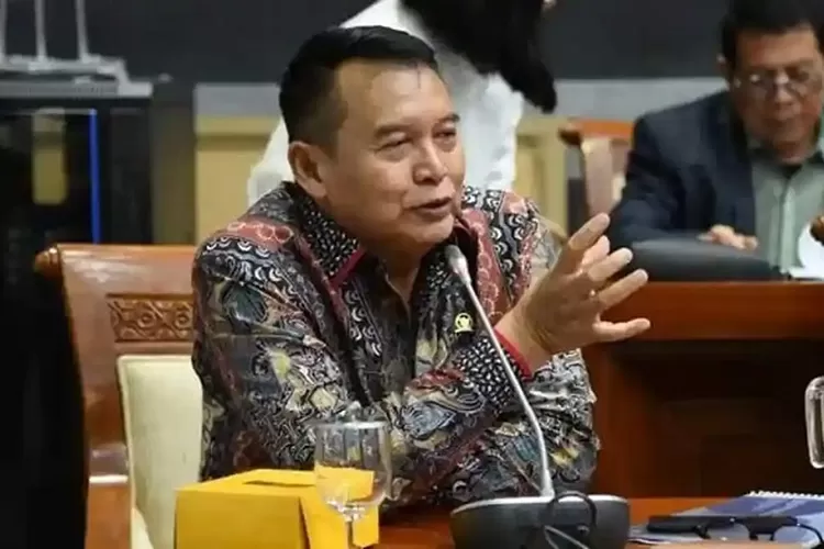 Anggota DPR TB Hasanuddin menyoroti dugaan bandara IMIP tanpa pengawasan negara. (HukamaNews.com / Net)