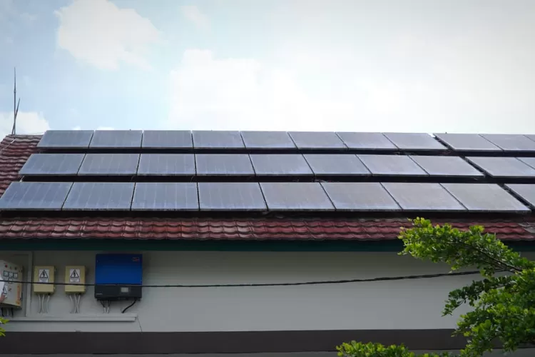 Panel Surya di Ponpes Darul Arqam Muhammadiyah  Garut, Jawa Barat